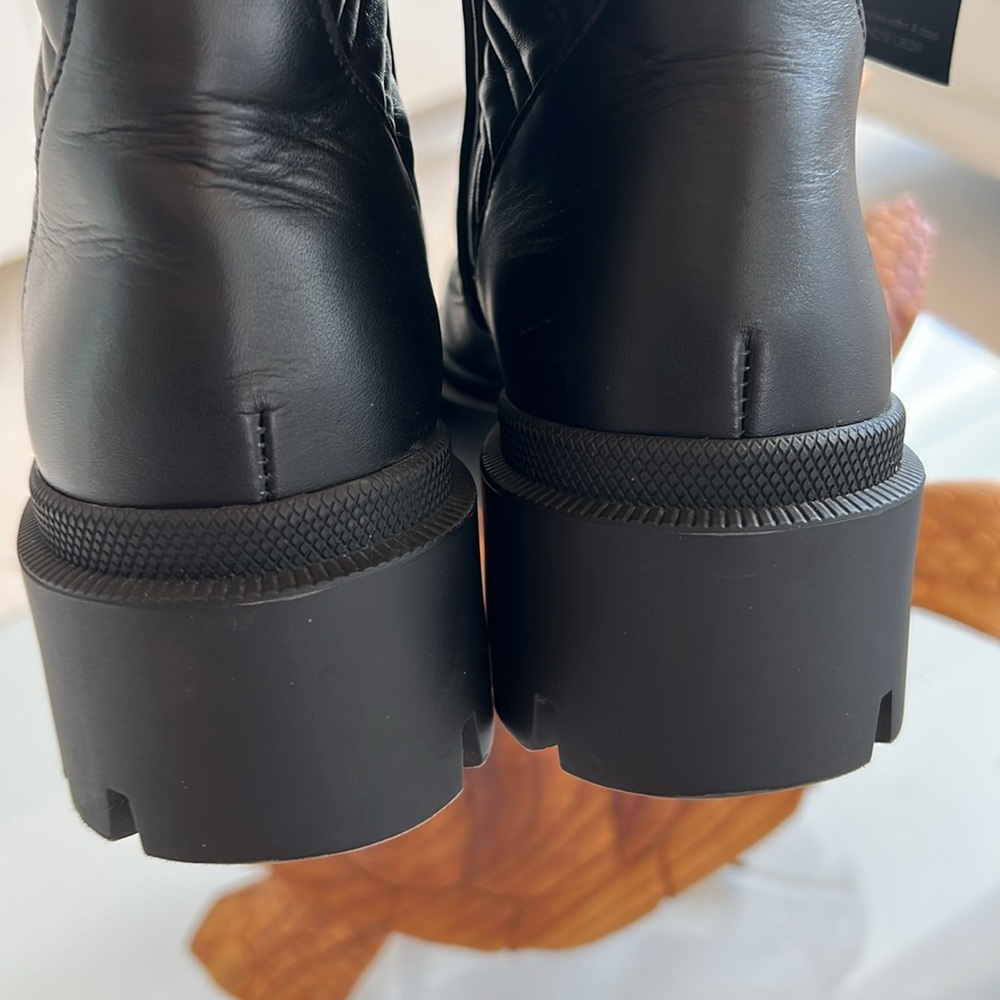 $1850 Gucci Matelasse Leather GG Marmont Charlotte Boots - 8.5M -9 / 39 - Picture 13 of 16